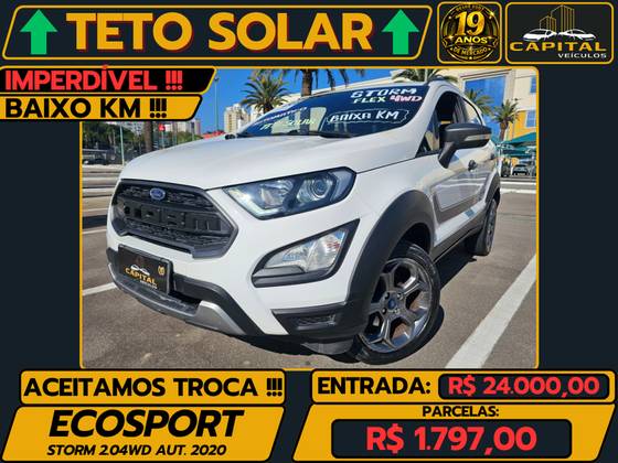 FORD ECOSPORT 2.0 DIRECT FLEX STORM 4WD AUTOMÁTICO FORD ECOSPORT 2.0 DIRECT FLEX STORM 4WD AUTOMÁTICO
